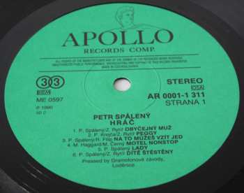 LP Petr Spálený: Hráč