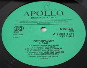 LP Petr Spálený: Hráč