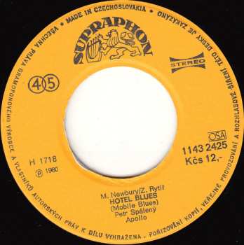 SP Petr Spálený: Peggy / Hotel Blues (Mobile Blues)