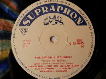 LP Petr Spálený: Petr Spálený & Apollobeat