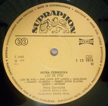 LP Petra Černocká: Lidí Se Ptej