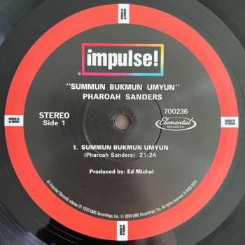 LP Pharoah Sanders: Summun Bukmun Umyun - Deaf Dumb Blind