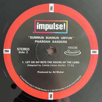 LP Pharoah Sanders: Summun Bukmun Umyun - Deaf Dumb Blind