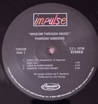 LP Pharoah Sanders: Wisdom Through Music