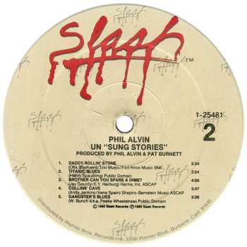 LP Phil Alvin: Un "Sung Stories"