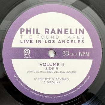 4LP/Coffret Phil Ranelin: The Found Tapes Live In Los Angeles