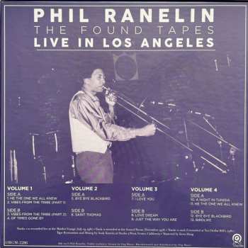 4LP/Coffret Phil Ranelin: The Found Tapes Live In Los Angeles