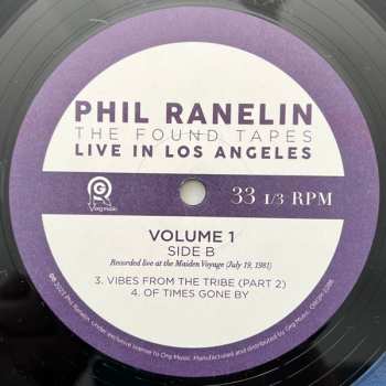 4LP/Coffret Phil Ranelin: The Found Tapes Live In Los Angeles