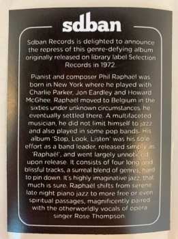 LP Phil Raphaël: Stop, Look, Listen
