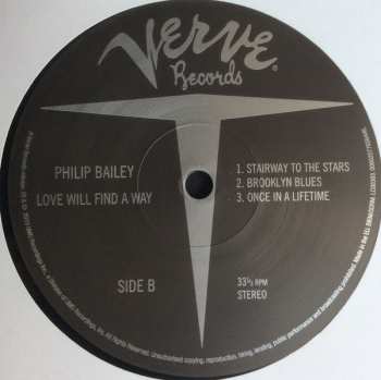 2LP Philip Bailey: Love Will Find A Way