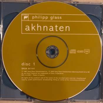 2CD Philip Glass: Akhnaten