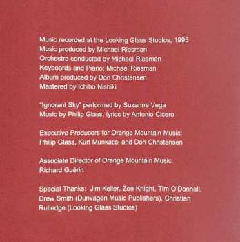 CD Philip Glass: Film Scores : Jenipapo
