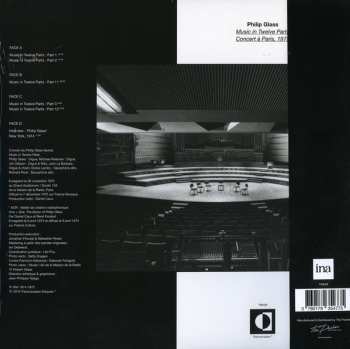 2LP Philip Glass: Music In Twelve Parts: Concert A Paris 1975 LTD