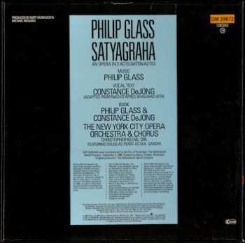 3LP/Coffret Philip Glass: Satyagraha