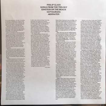 LP Philip Glass: Songs From The Trilogy