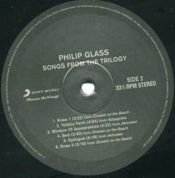 LP Philip Glass: Songs From The Trilogy