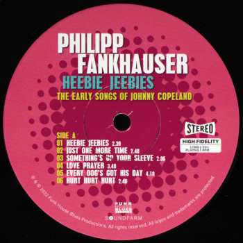 LP Philipp Fankhauser: Heebie Jeebies, The Early Songs Of Johnny Copeland