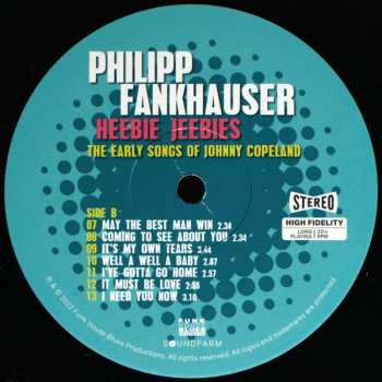 LP Philipp Fankhauser: Heebie Jeebies, The Early Songs Of Johnny Copeland