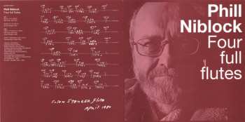 2LP/Coffret Phill Niblock: Four Full Flutes LTD