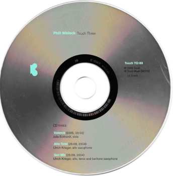 3CD Phill Niblock: Touch Three