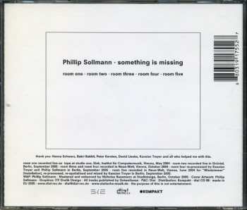 CD Phillip Sollmann: Something Is Missing
