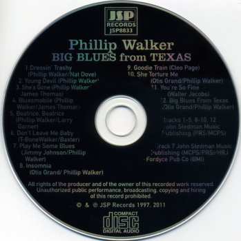 CD Phillip Walker: Big Blues From Texas