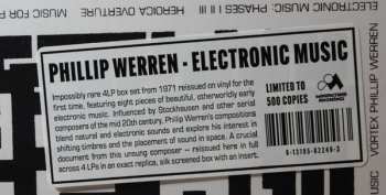 4LP/Coffret Phillip Werren: Electronic Music