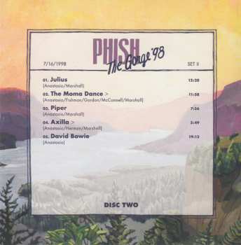 5CD/Coffret Phish: The Gorge '98 LTD
