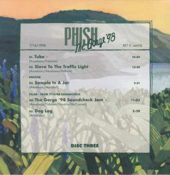 5CD/Coffret Phish: The Gorge '98 LTD