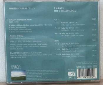 2CD Johann Sebastian Bach: The 6 Cello Suites