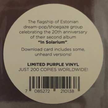 LP Pia Fraus: In Solarium CLR | LTD