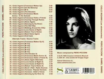 CD Piero Piccioni: I Dolci Inganni (Les Adolescentes) LTD