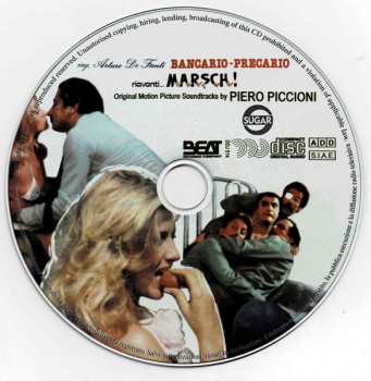 CD Piero Piccioni: Rag. Arturo De Fanti Bancario-Precario (Original Motion Picture Soundtrack) / Riavanti... Marsch! (Original Motion Picture Soundtrack) LTD