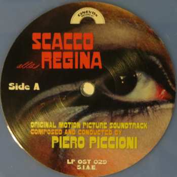 LP Piero Piccioni: Scacco Alla Regina (Original Motion Picture Soundtrack) CLR | LTD