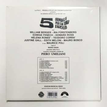 LP Piero Umiliani: 5 Bambole Per La Luna D'Agosto LTD | CLR