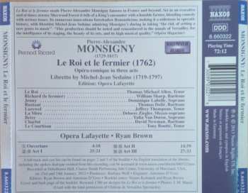 CD Pierre Alexandre Monsigny: Le Roi Et Le Fermier (Opéra-Comique En Trois Actes)