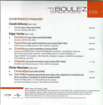 10CD/Coffret Pierre Boulez: Le Domaine Musical - 1956...1967 LTD