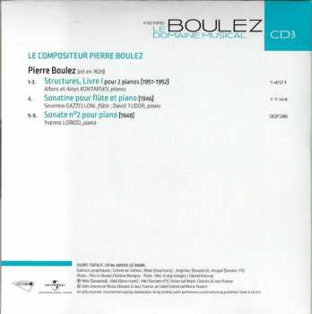 10CD/Coffret Pierre Boulez: Le Domaine Musical - 1956...1967 LTD