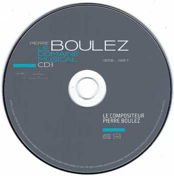 10CD/Coffret Pierre Boulez: Le Domaine Musical - 1956...1967 LTD