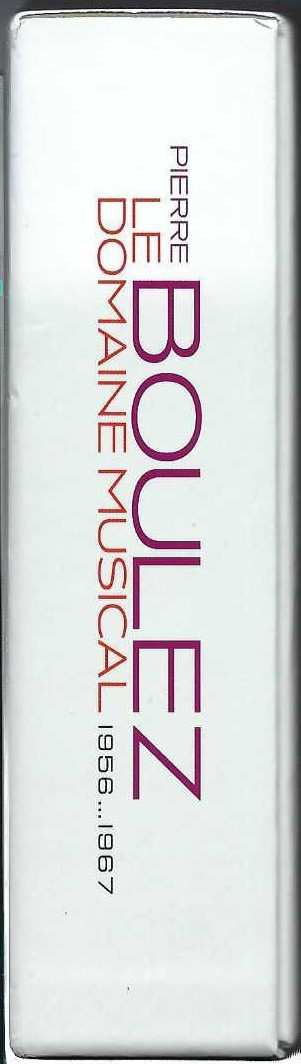 10CD/Coffret Pierre Boulez: Le Domaine Musical - 1956...1967 LTD