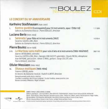 10CD/Coffret Pierre Boulez: Le Domaine Musical - 1956...1967 LTD