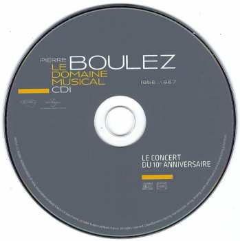 10CD/Coffret Pierre Boulez: Le Domaine Musical - 1956...1967 LTD