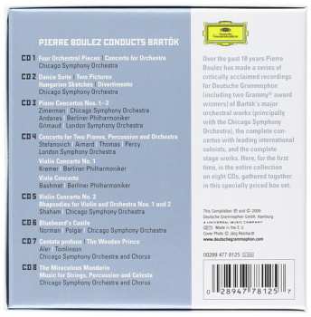 8CD/Coffret Béla Bartók: Pierre Boulez Conducts Bartók