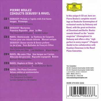 6CD/Coffret Pierre Boulez: Pierre Boulez Conducts Debussy & Ravel