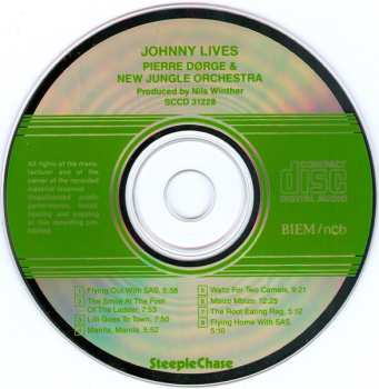 CD Pierre Dørge & New Jungle Orchestra: Johnny Lives