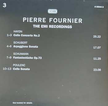7CD/Coffret Pierre Fournier: The Aristocrat Of Cellists