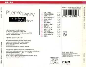 CD Pierre Henry: Intérieur / Extérieur