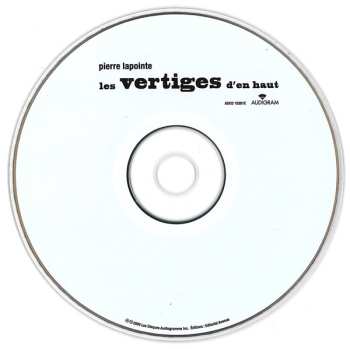 CD Pierre Lapointe: Les Vertiges D'en Haut