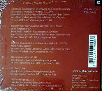 CD Pierre Pierlot: Mozart 1756 - 2006 "Dans un bois solitaire..." DIGI