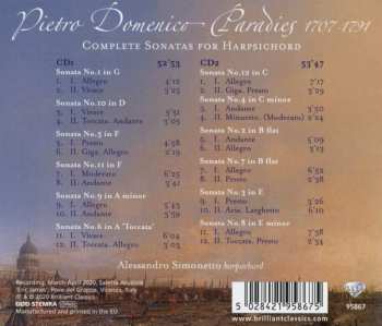 2CD Pietro Domenico Paradisi: Complete Sonatas For Harpsichord